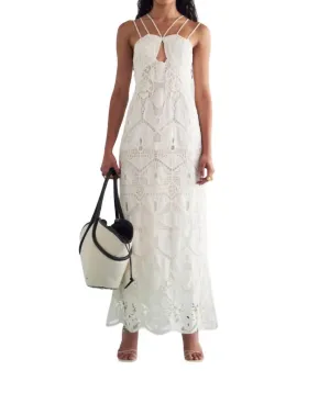 Everly Maxi Dress In White