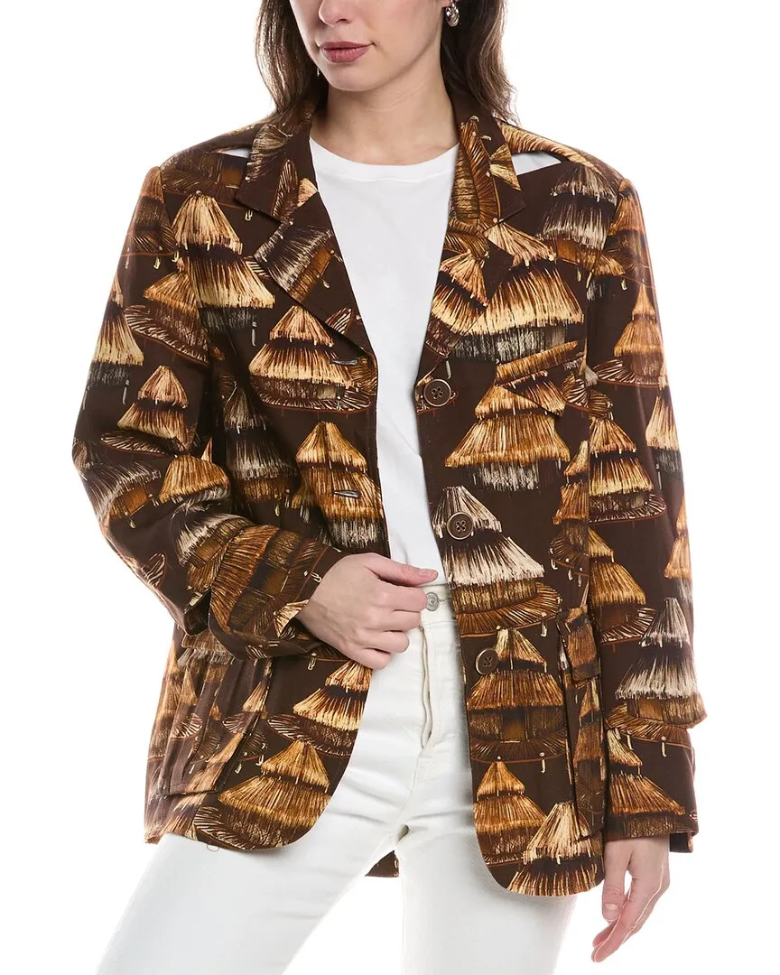 FARM Rio Cutout Blazer