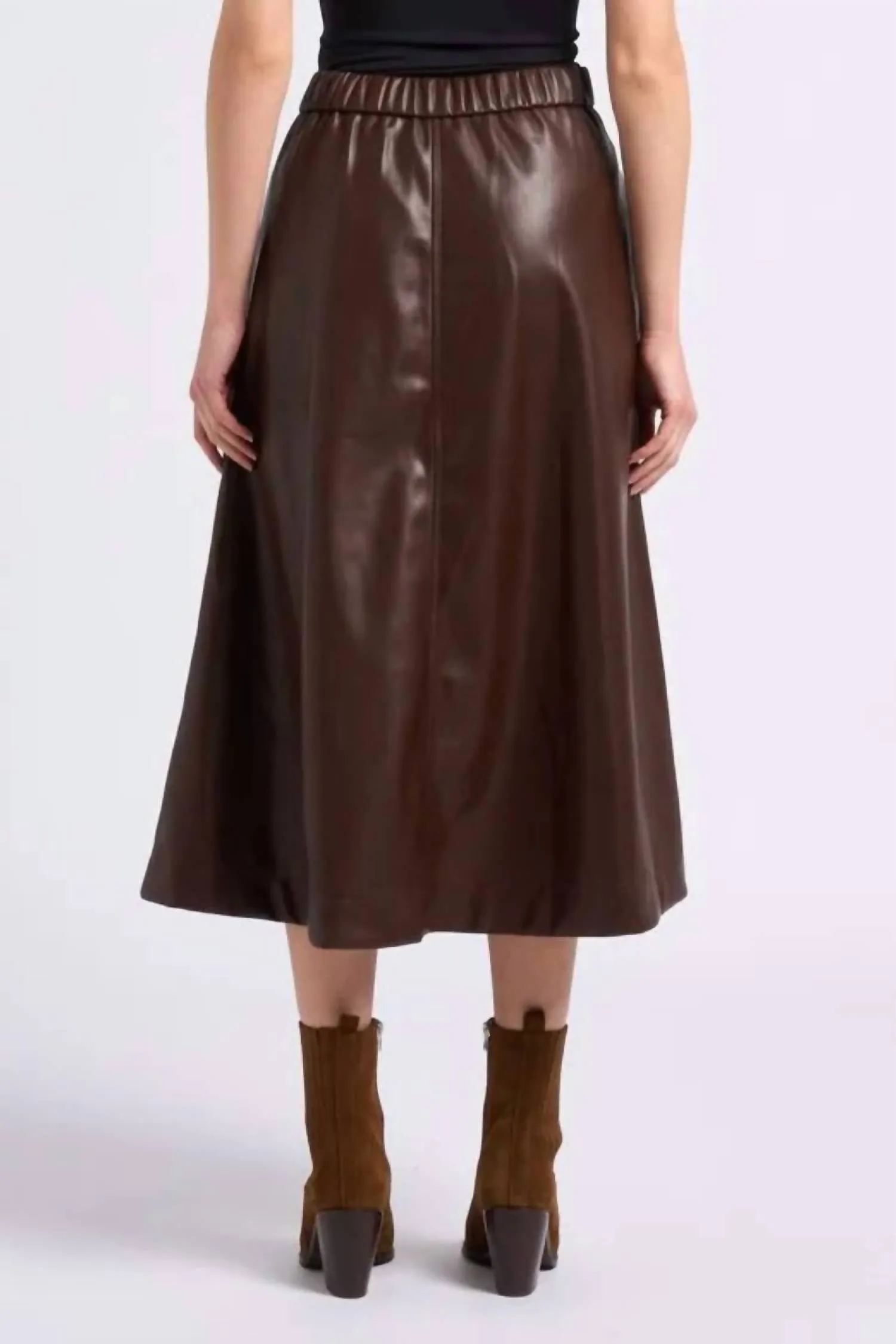 Floyd Skirt In Chocolate