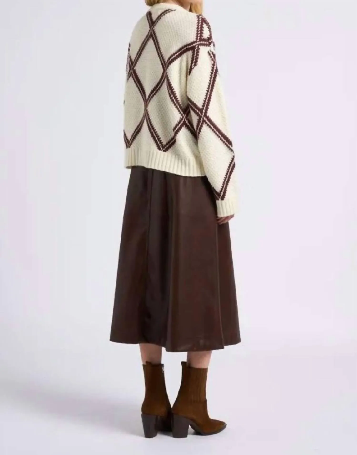 Floyd Skirt In Chocolate