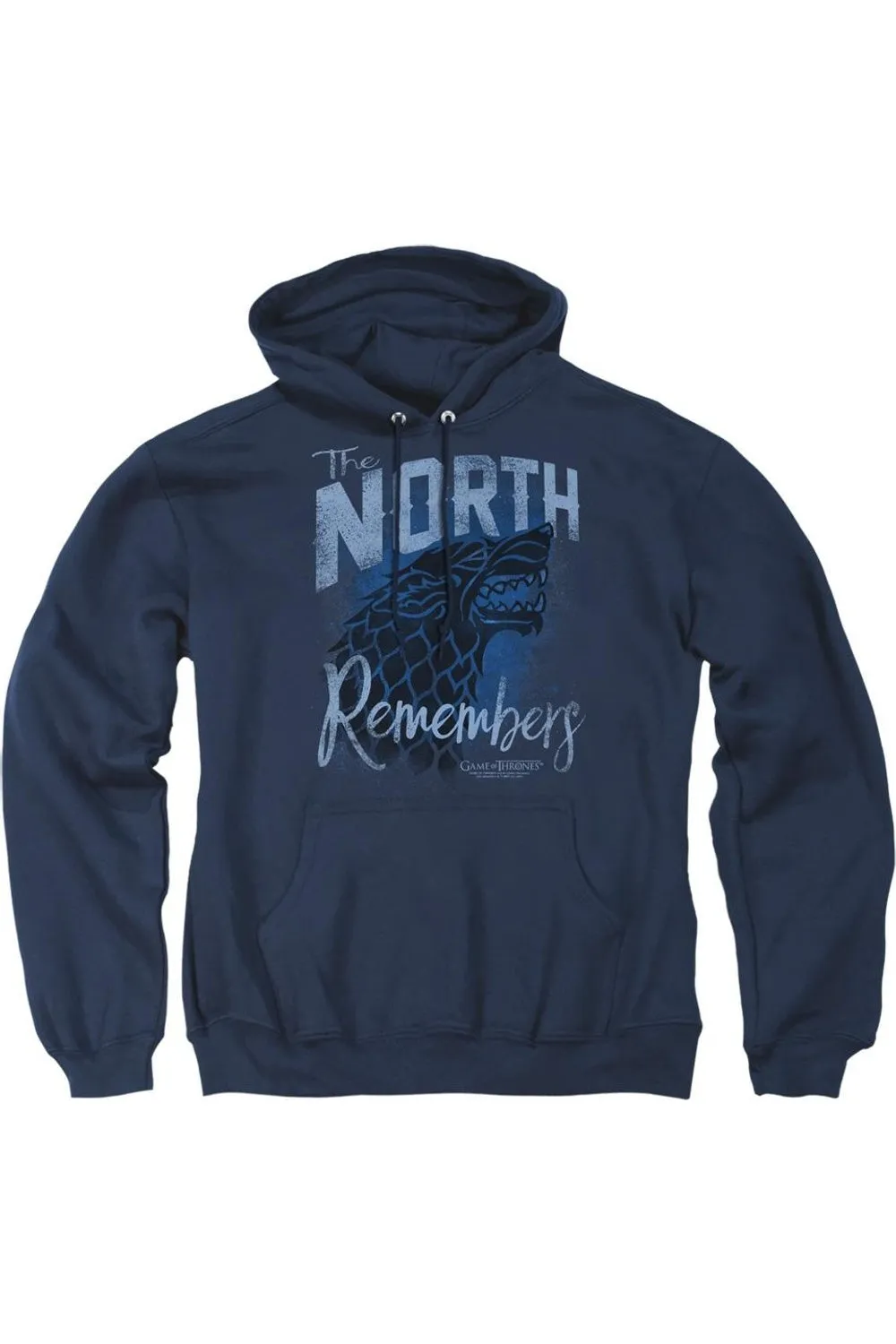 Game Of Thrones The North Remembers Adult Pull Over Hoodie / Hooded Sweatshirt