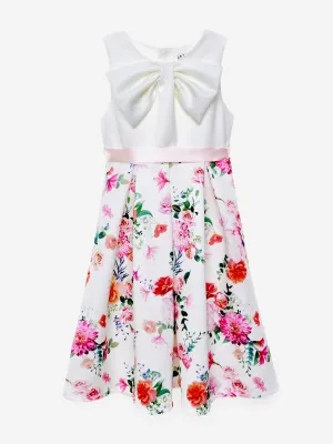 Girls Botanical Beauty Dress in White