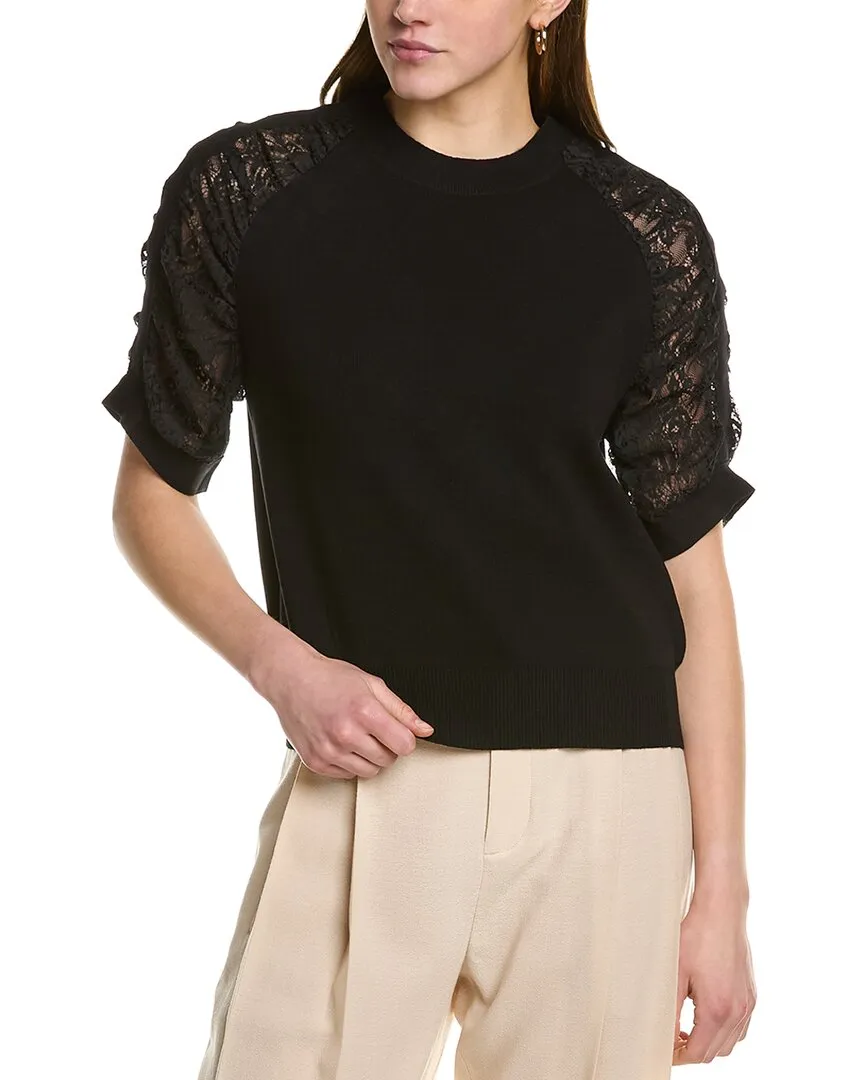 Gracia Ruched Sleeve Top