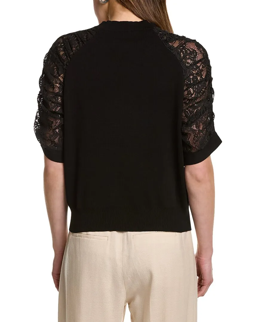 Gracia Ruched Sleeve Top