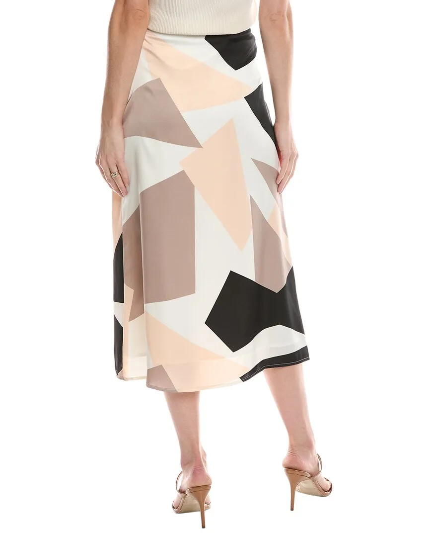 Gracia Satin Bias Skirt