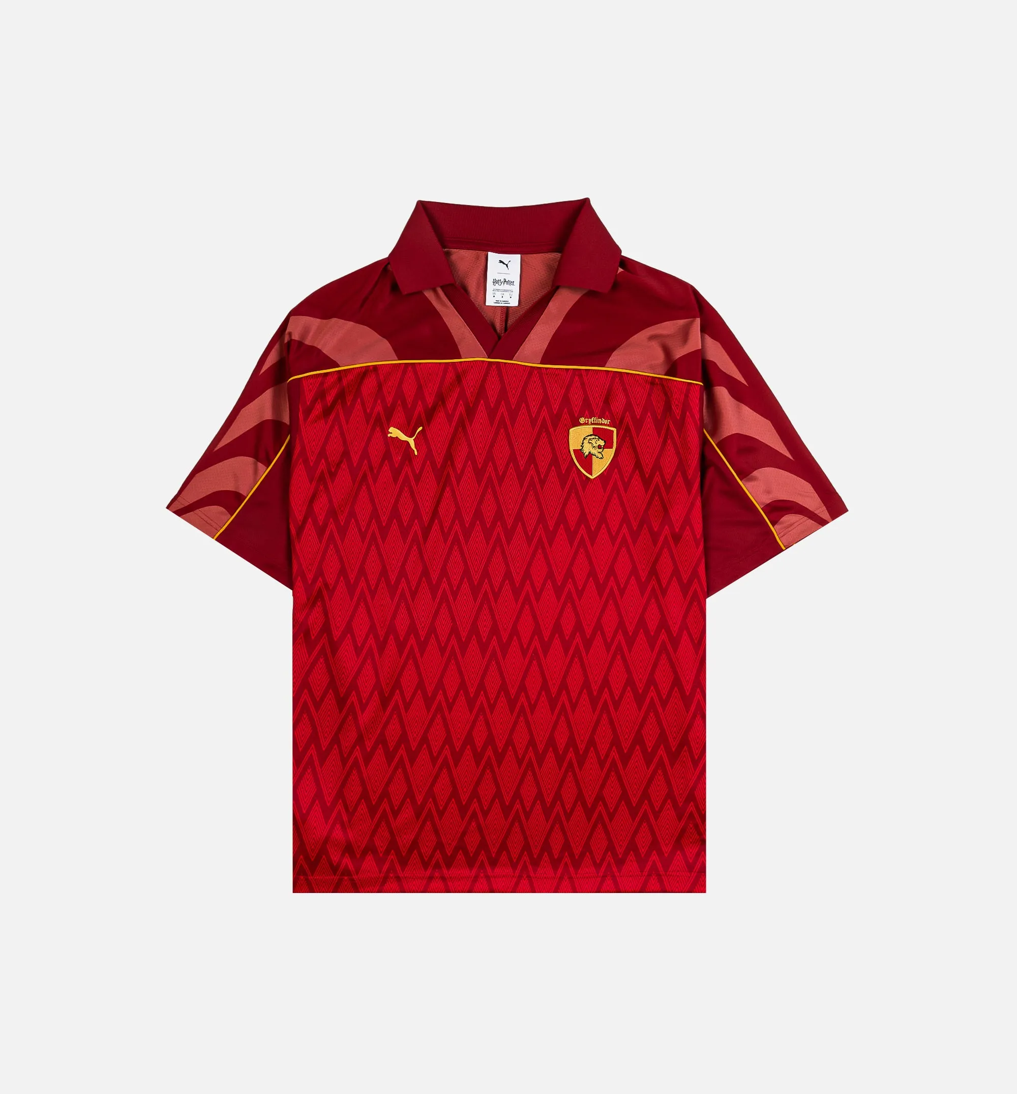 Harry Potter Gryffindor Relaxed Mens Jersey - Dark Crimson