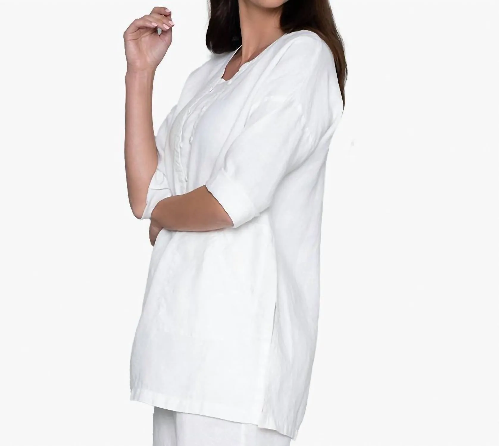 Heatwave Tunic In Soft White