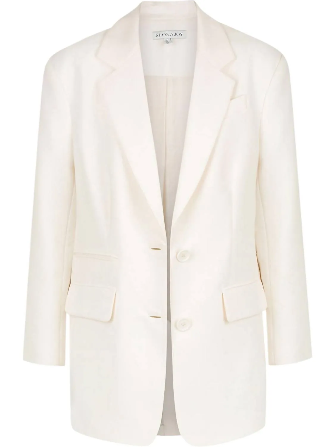 Irena Oversized Blazer In Ivory