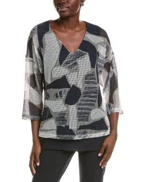Joseph Ribkoff Mesh Top