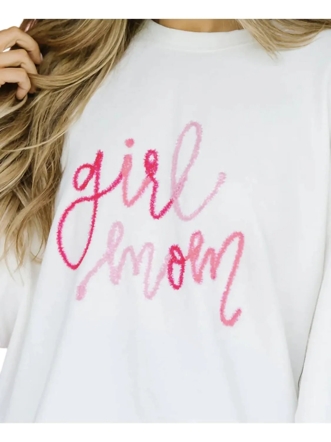Jules Mom Sweatshirt In Girl Mom