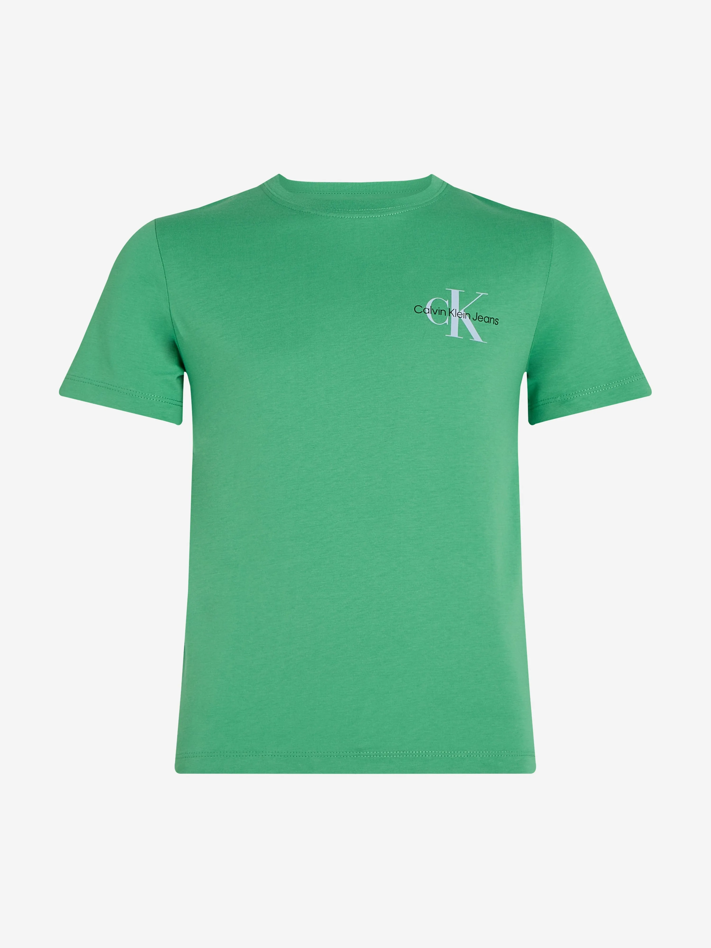 Kids Chest Monologo T-Shirt in Green