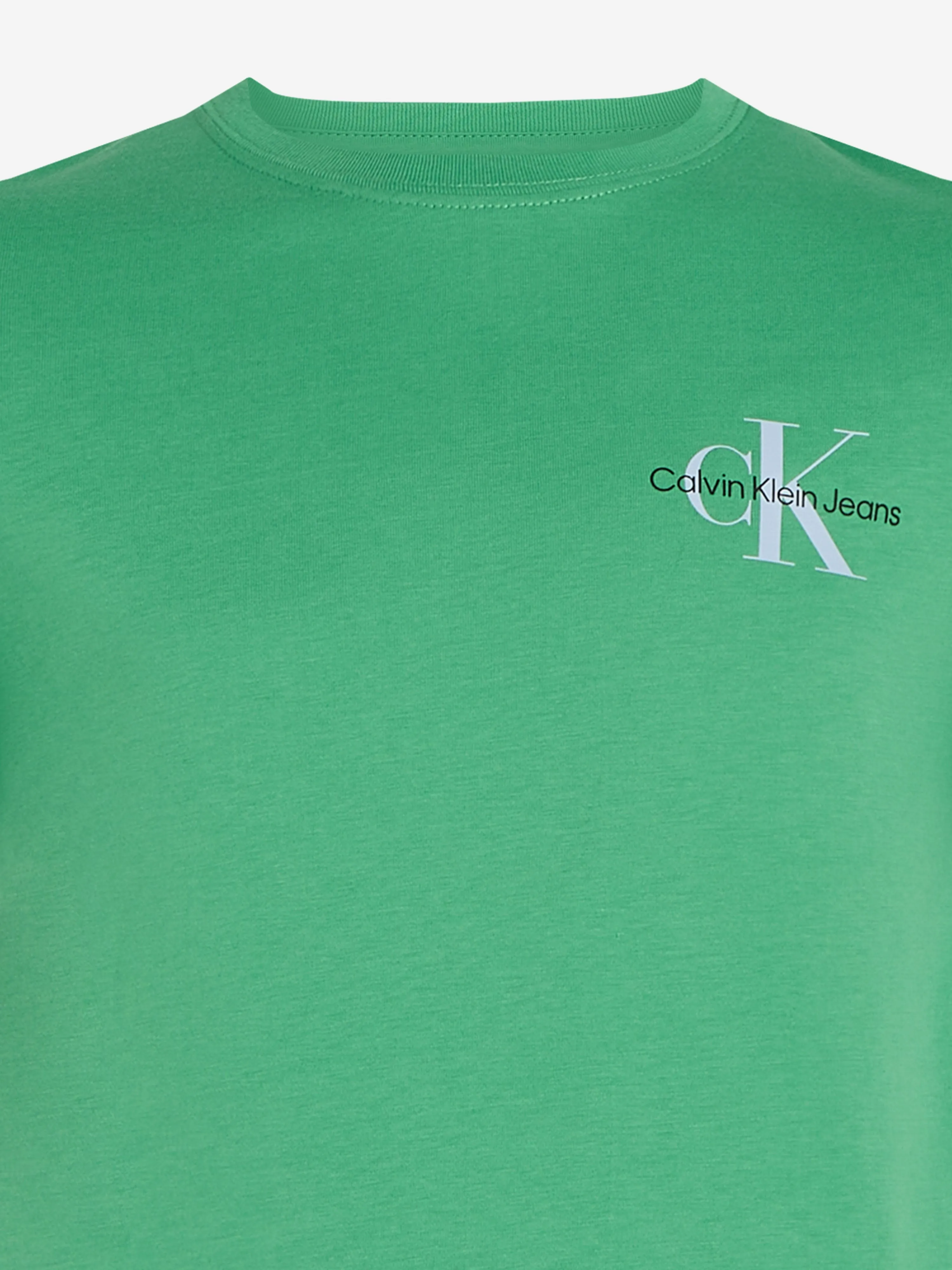 Kids Chest Monologo T-Shirt in Green