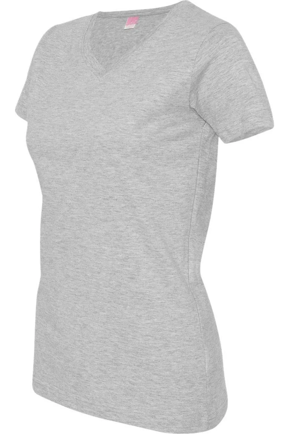 LAT Women´s V-Neck Fine Jersey Tee