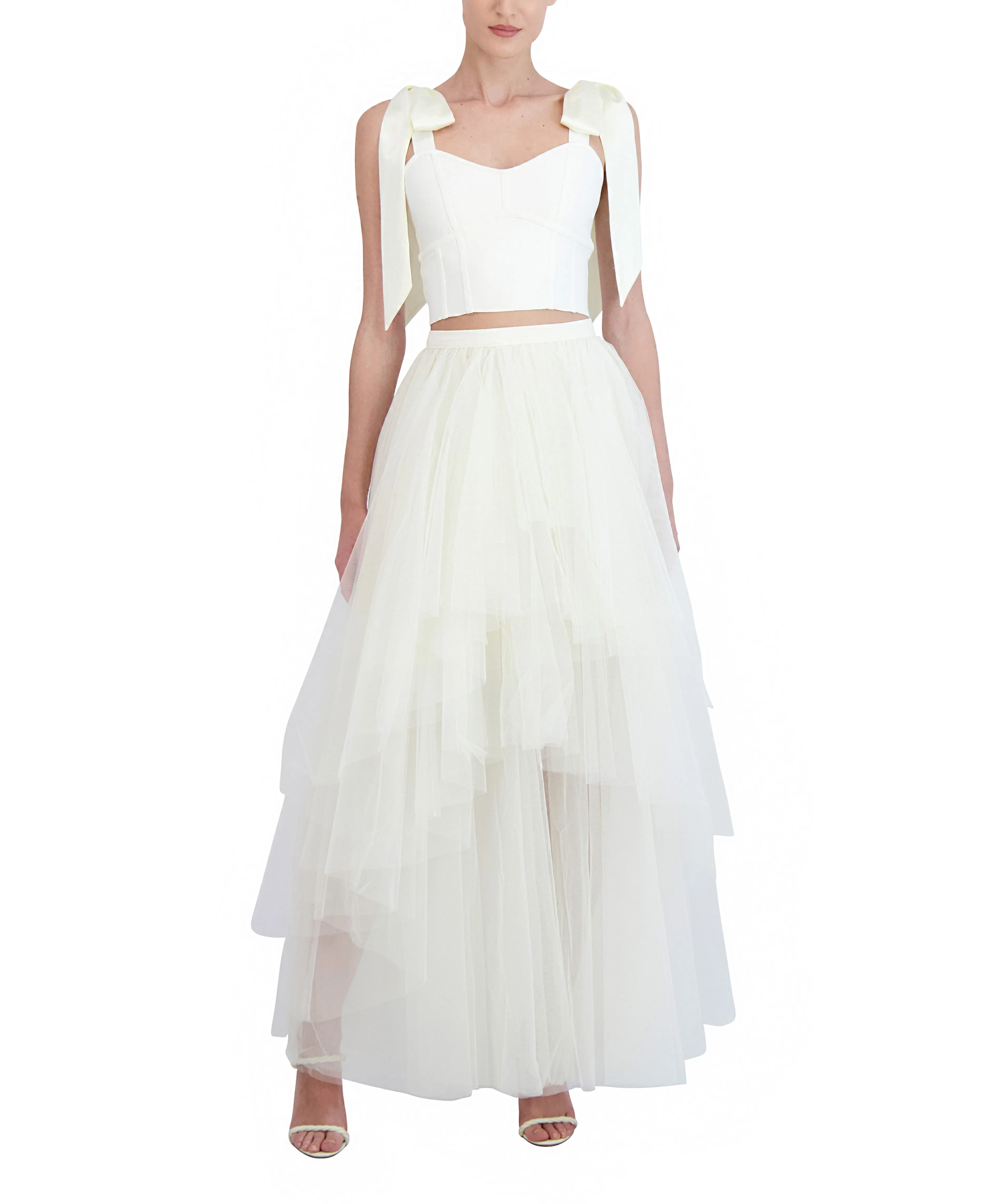 LAYERED TULLE SKIRT