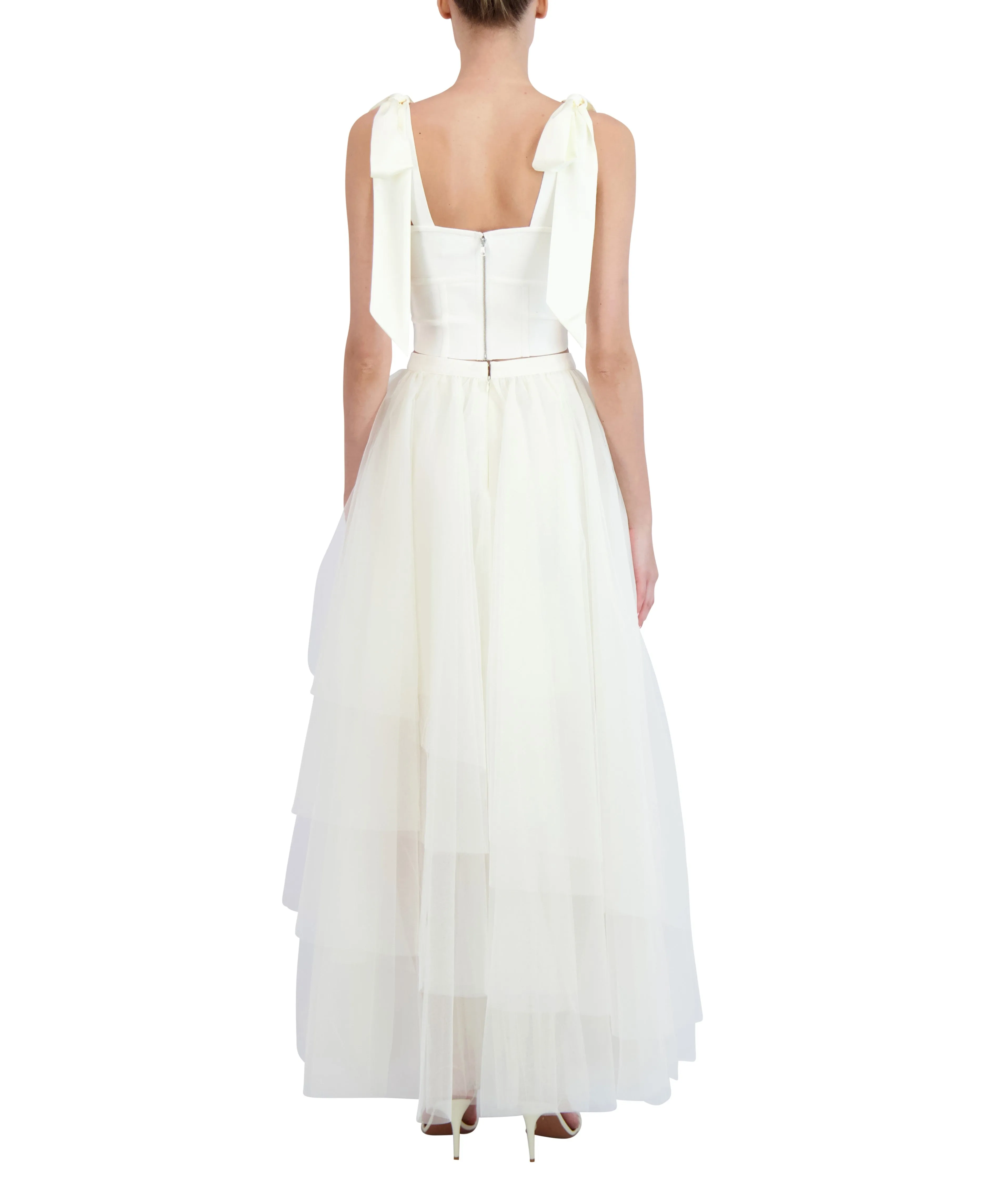 LAYERED TULLE SKIRT