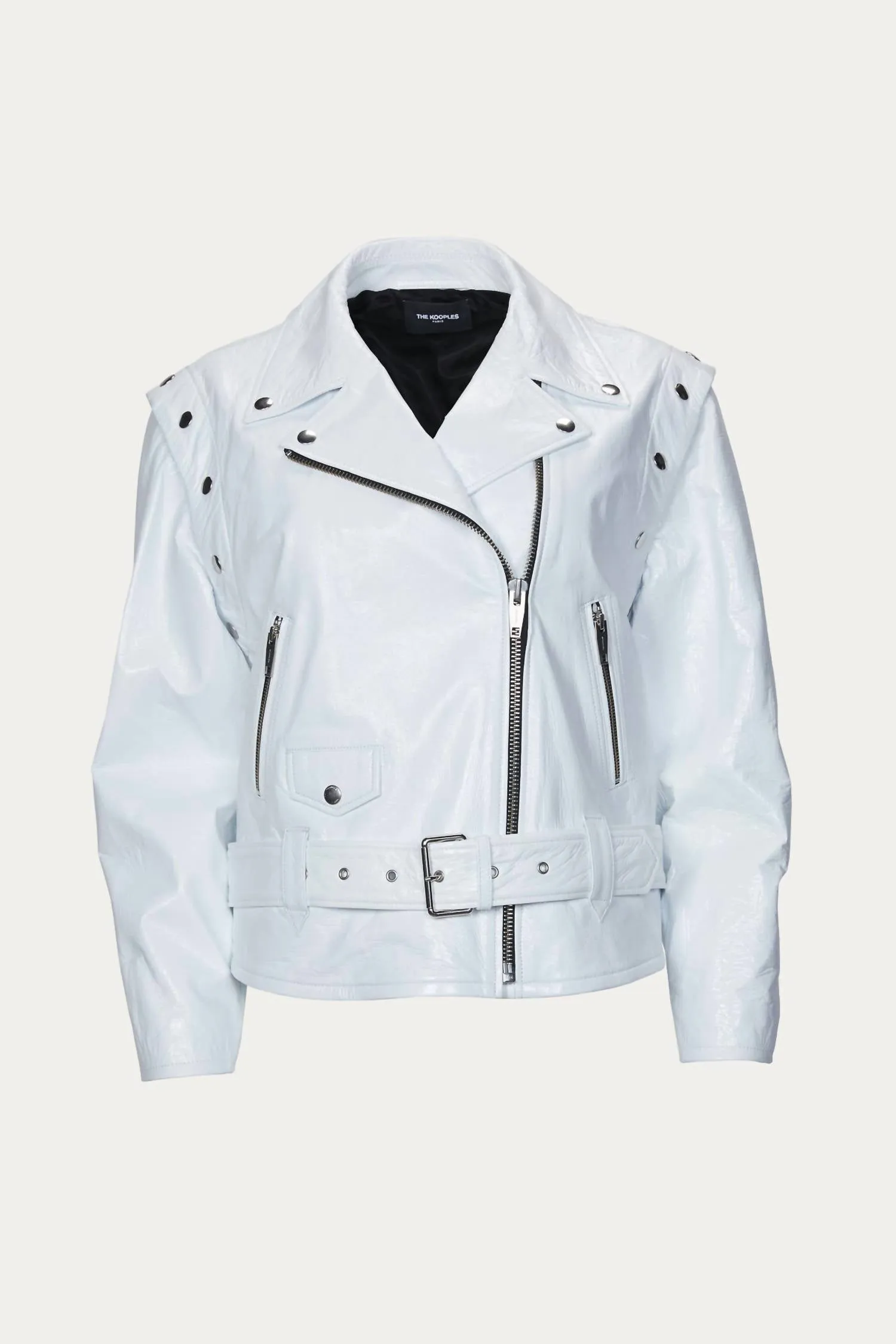 Leather Jacket In White