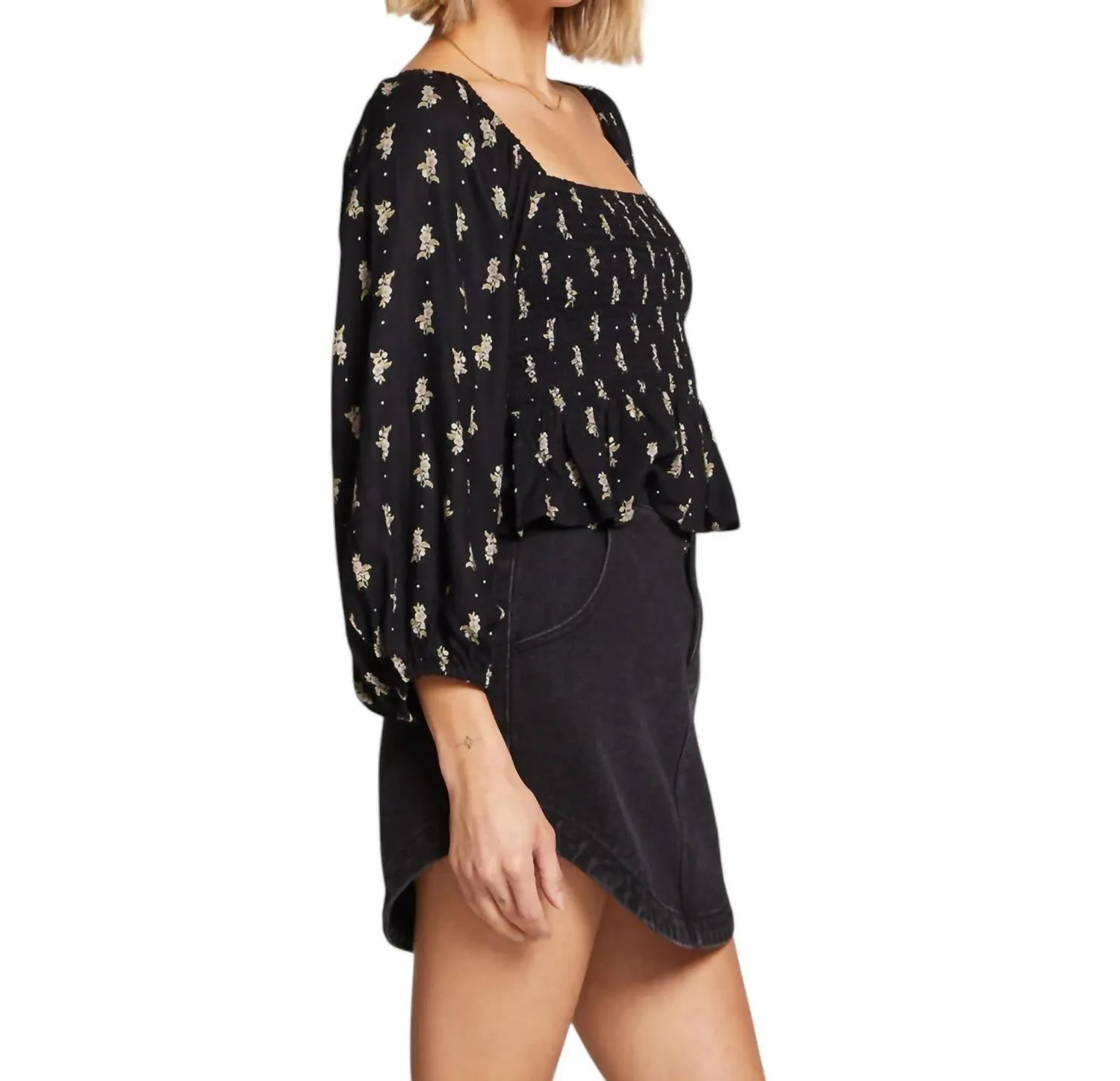 Lelani Top In Black
