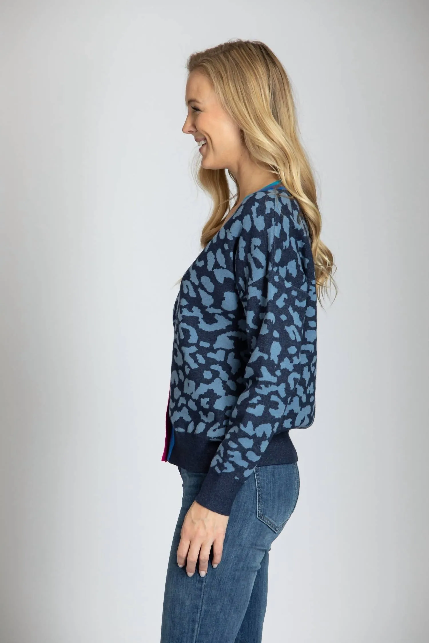 Leopard Sweater In Multi