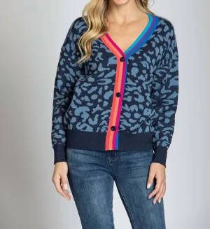 Leopard Sweater In Multi