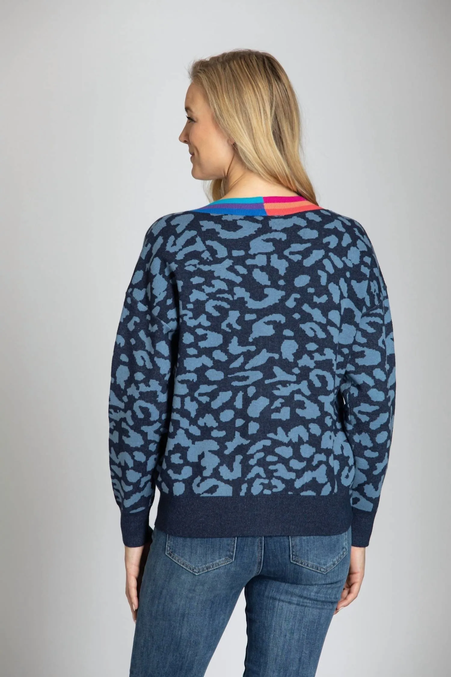 Leopard Sweater In Multi