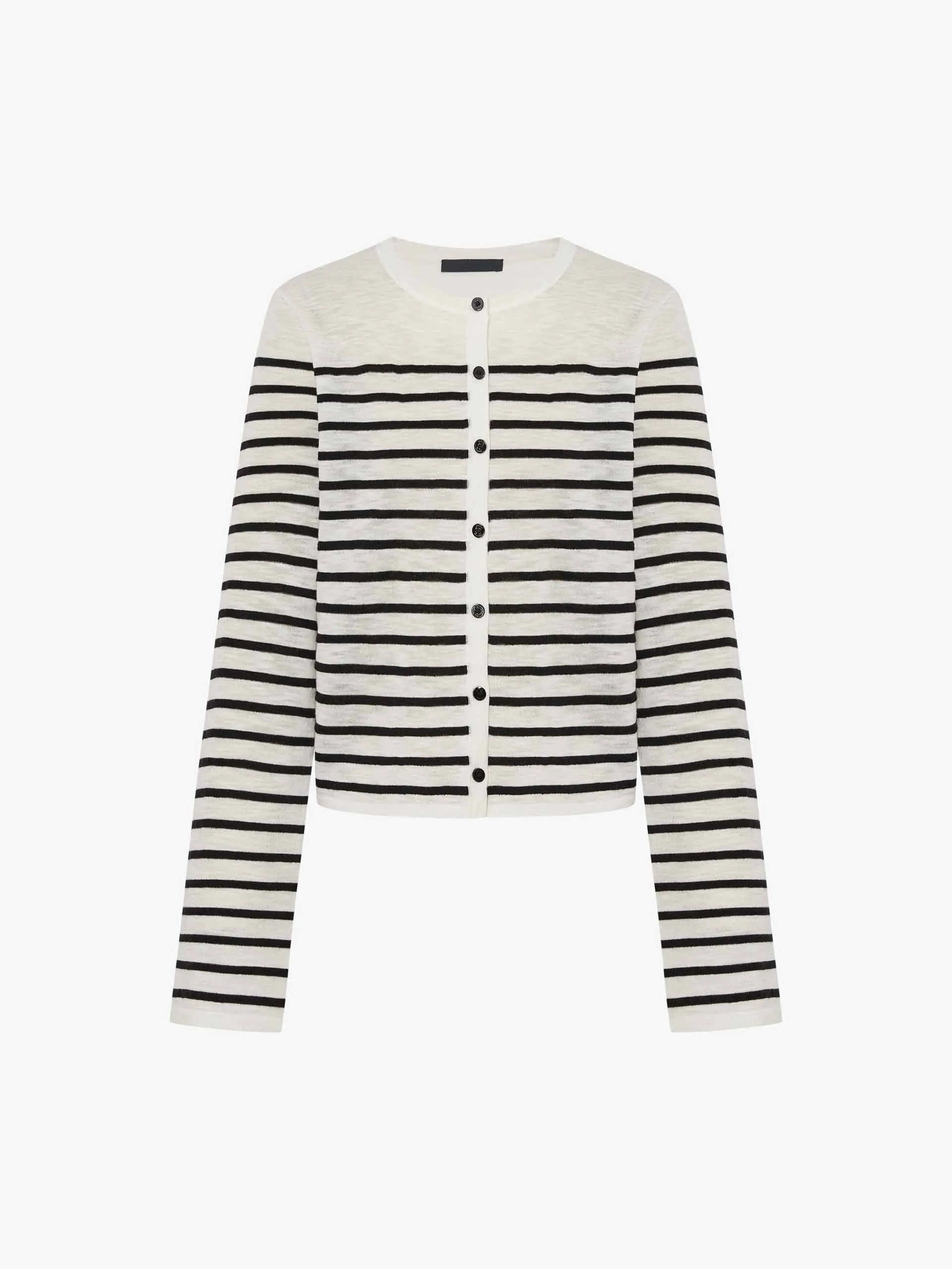 Lightweight Striped Cardigan