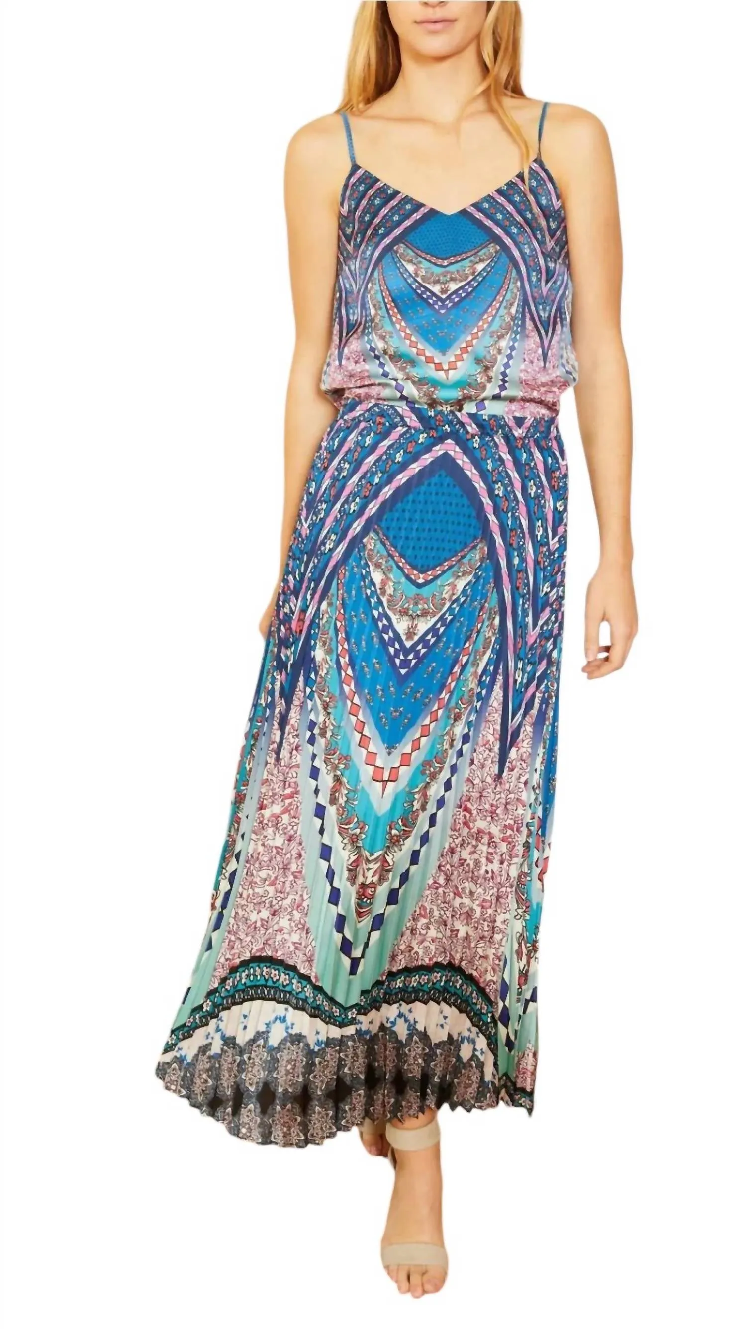 Lucille Maxi Skirt In Bardot Boho