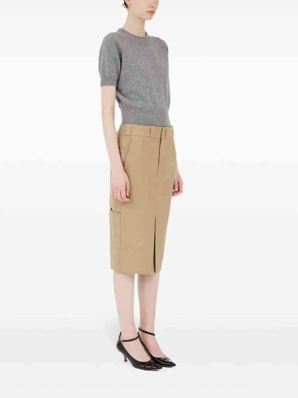 Maison Margiela Women's Skirts Camel