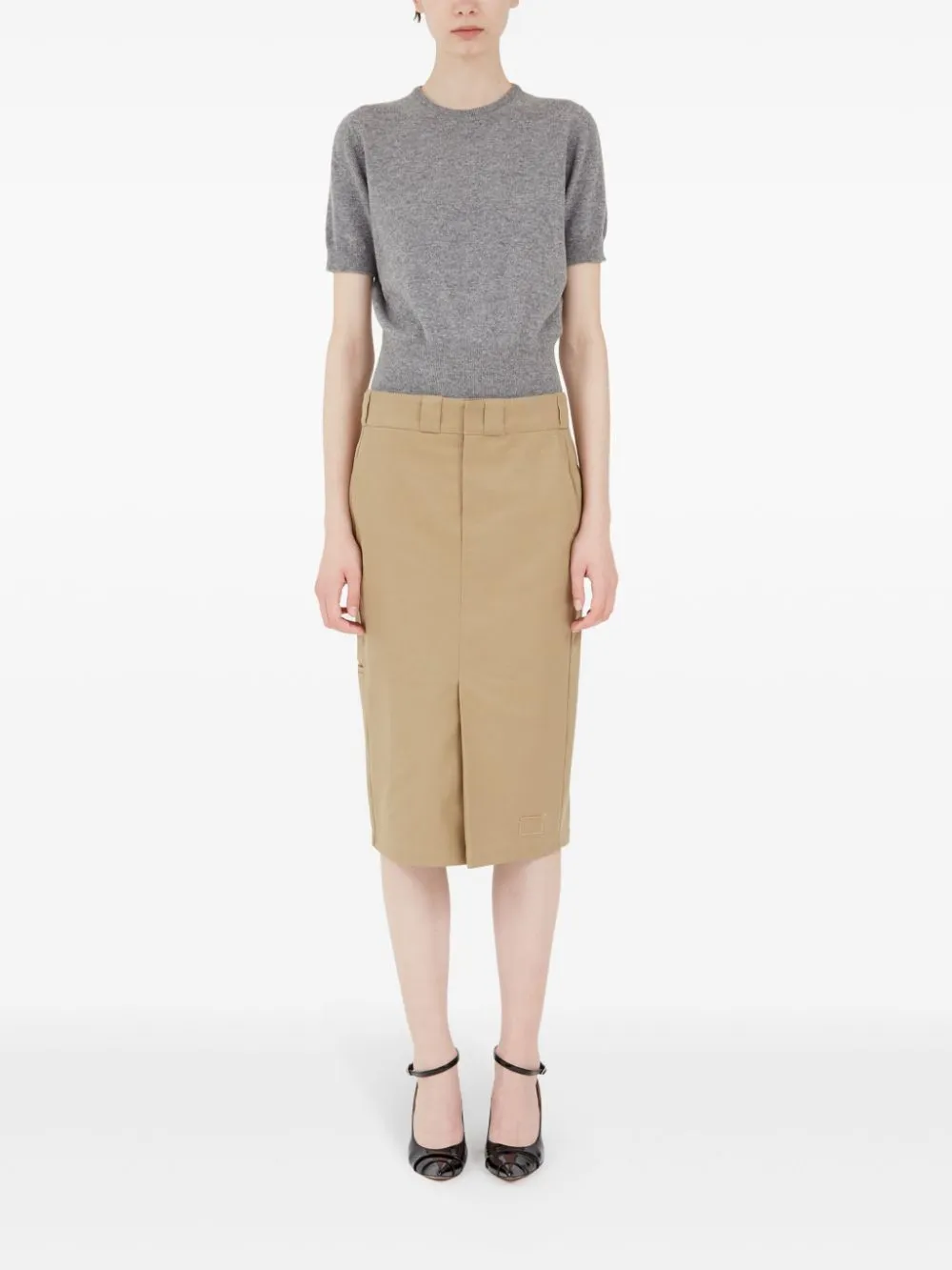 Maison Margiela Women's Skirts Camel