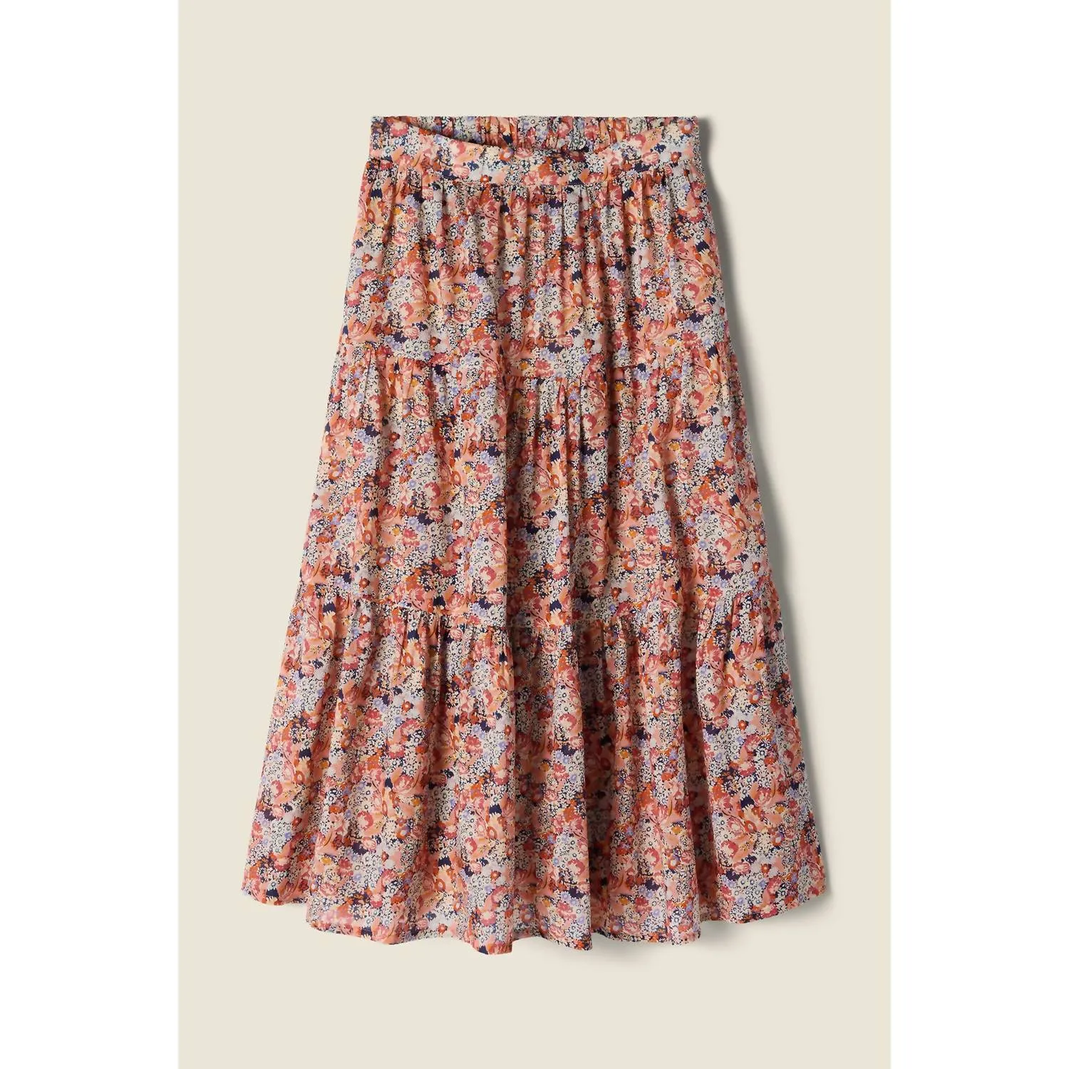 Makena Skirt In Vino Daisies