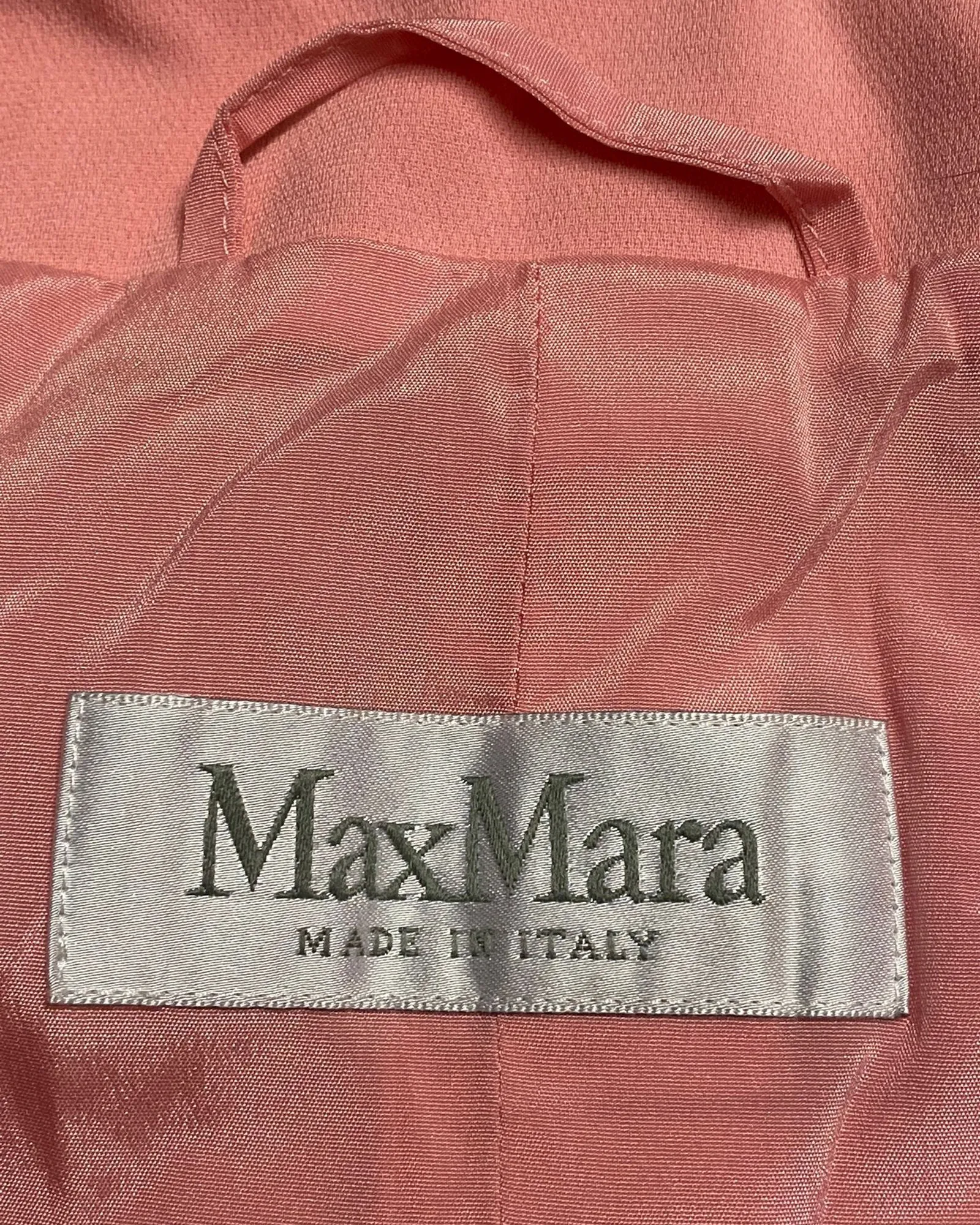 Max Mara Operoso Blazer in Pink Polyester Blend