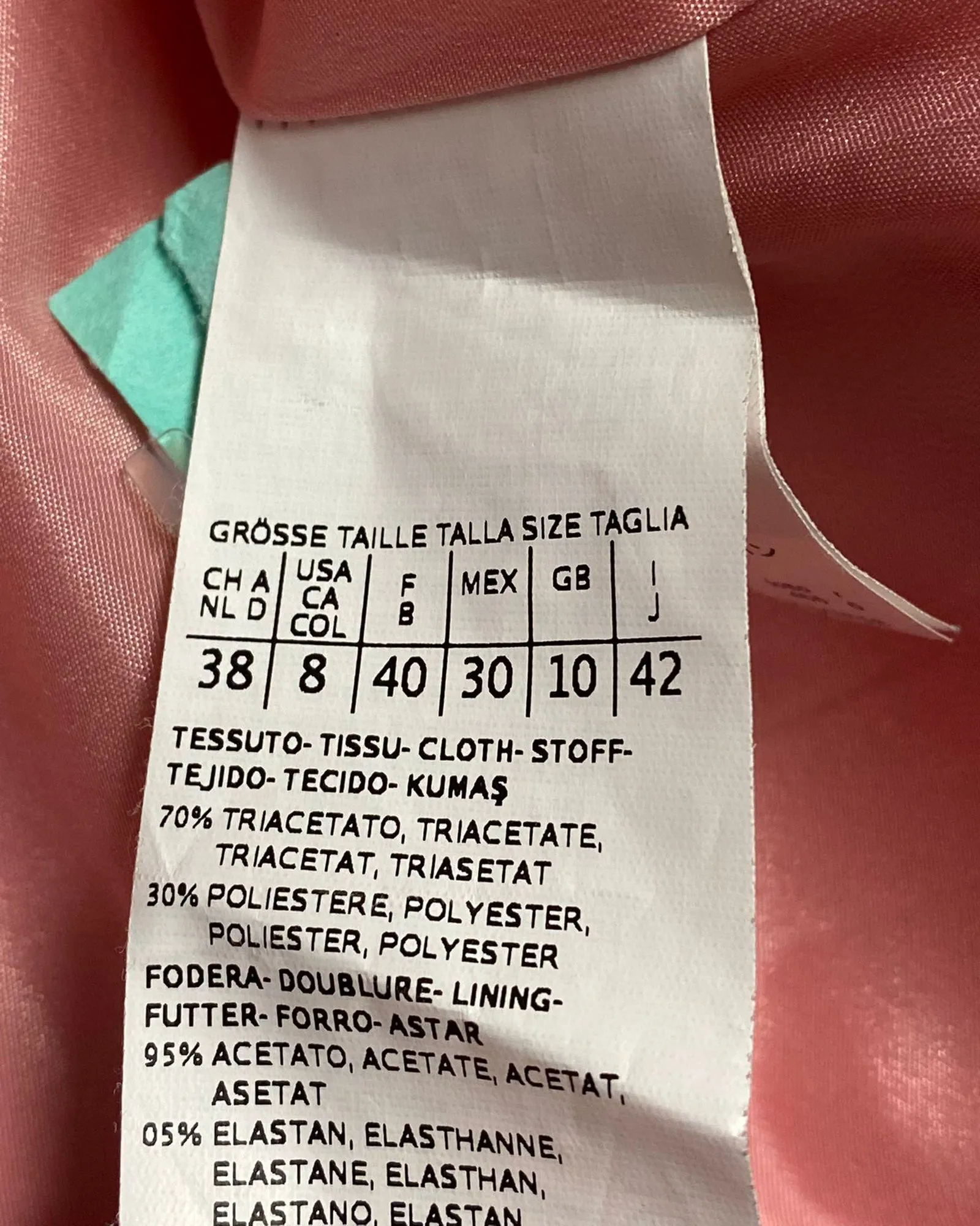 Max Mara Operoso Blazer in Pink Polyester Blend
