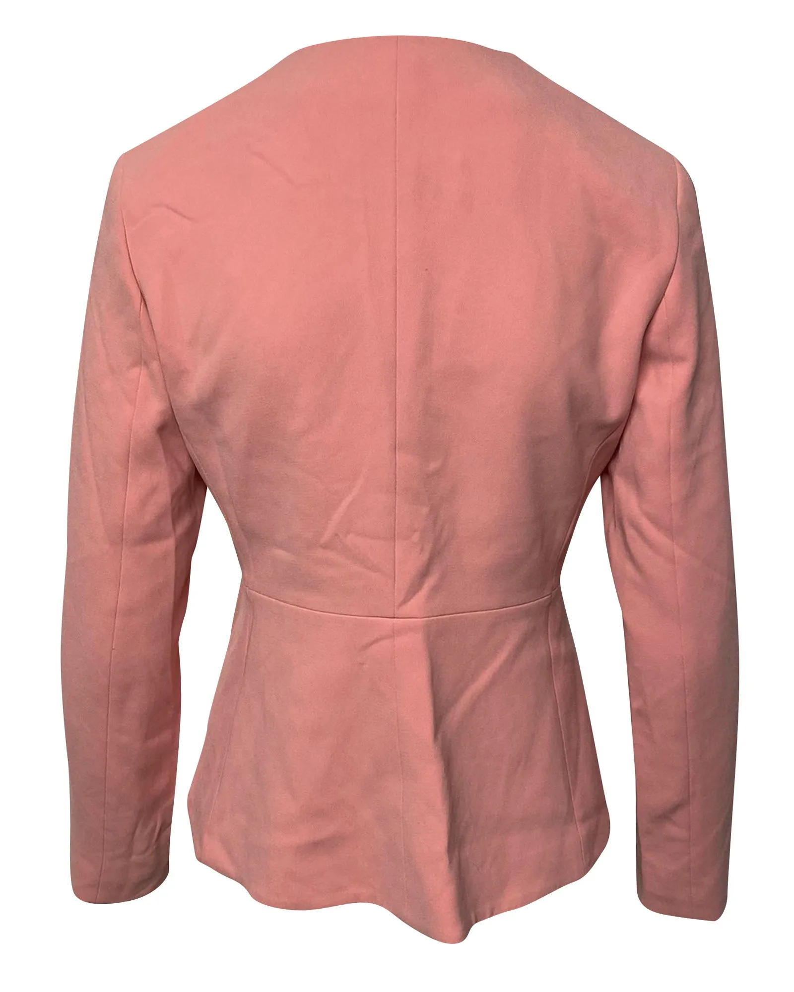 Max Mara Operoso Blazer in Pink Polyester Blend