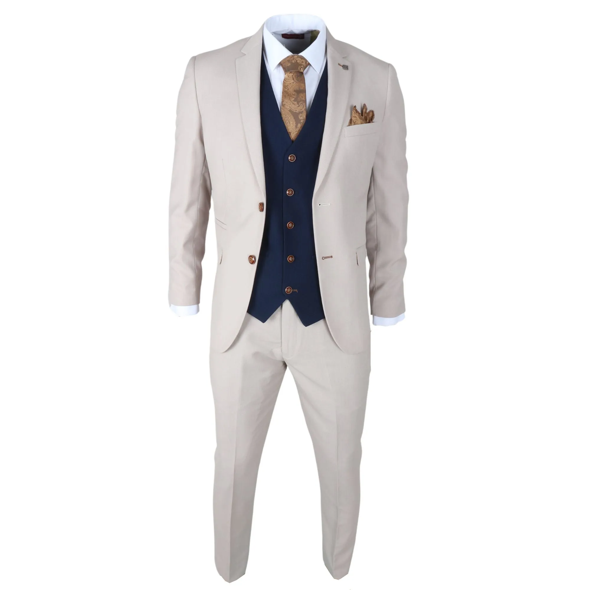 Mayfair 3 piece Grooms Suit