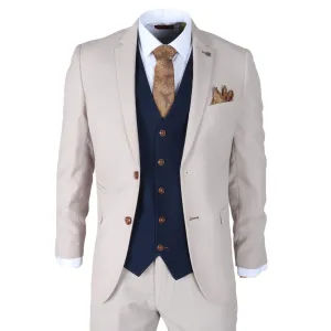 Mayfair 3 piece Grooms Suit