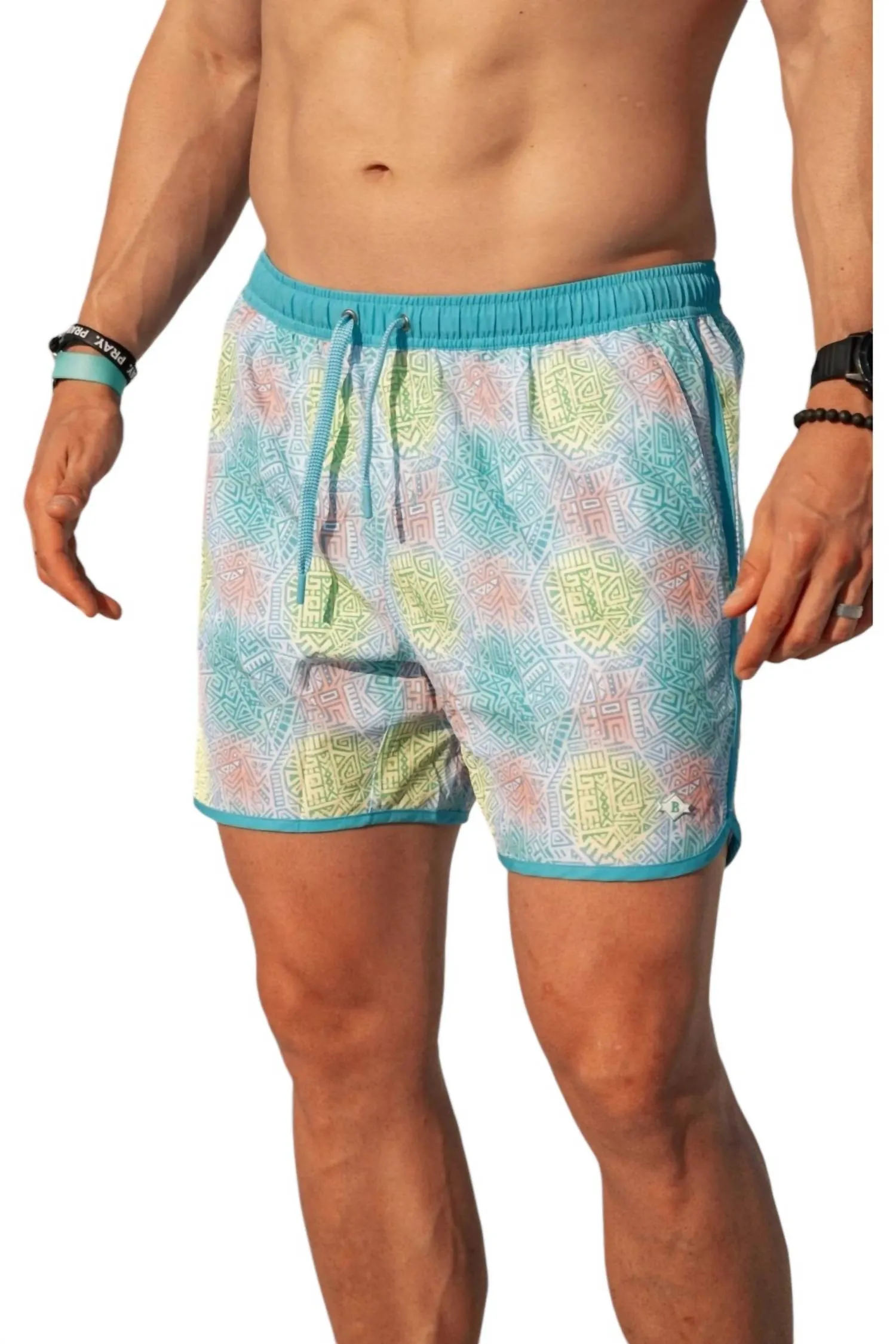 Men's Swim Trunks In Mayan
