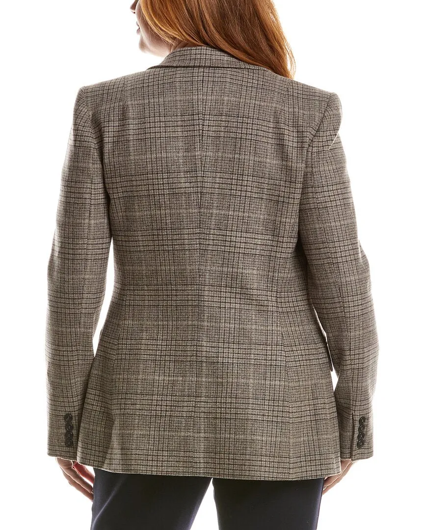 Michael Kors Collection Georgina Wool-Blend Blazer