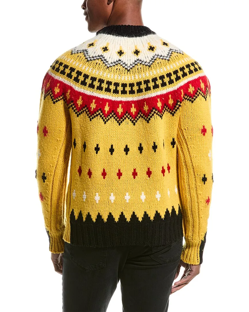 Moncler Wool & Alpaca-Blend Crewneck Sweater