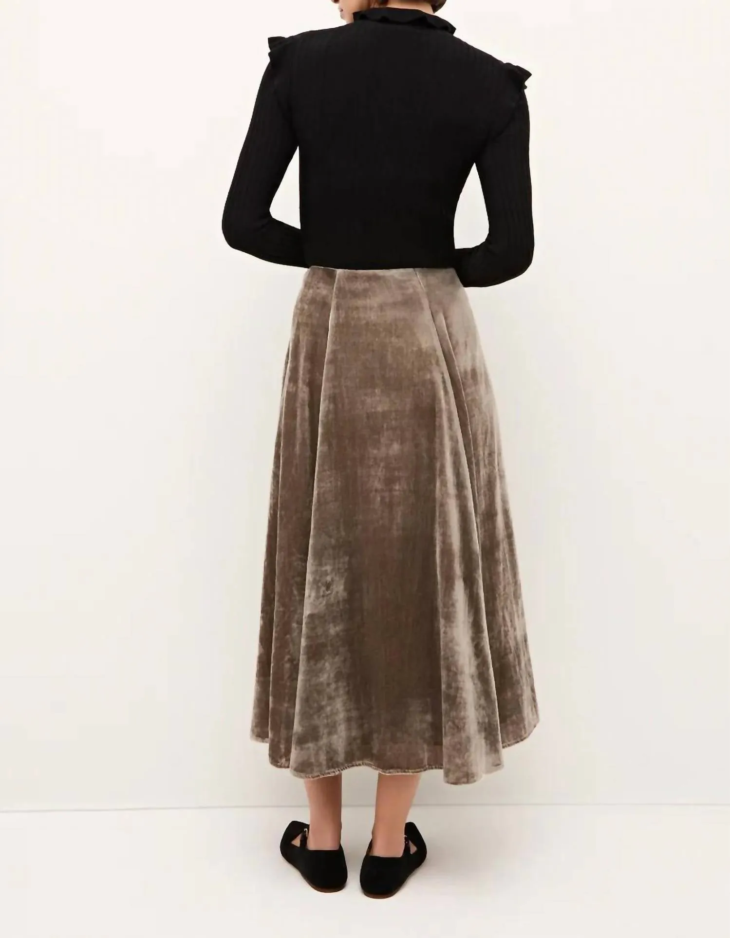 Monroe Skirt In Pewter