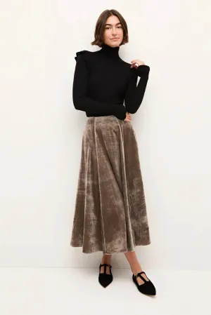 Monroe Skirt In Pewter