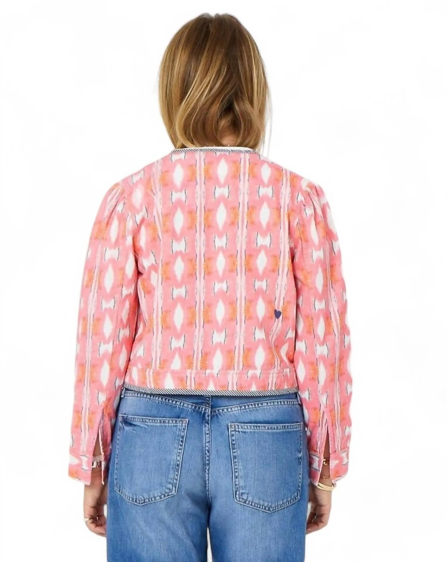 Morgan Ikat Beau-Lero Jacket In Multi