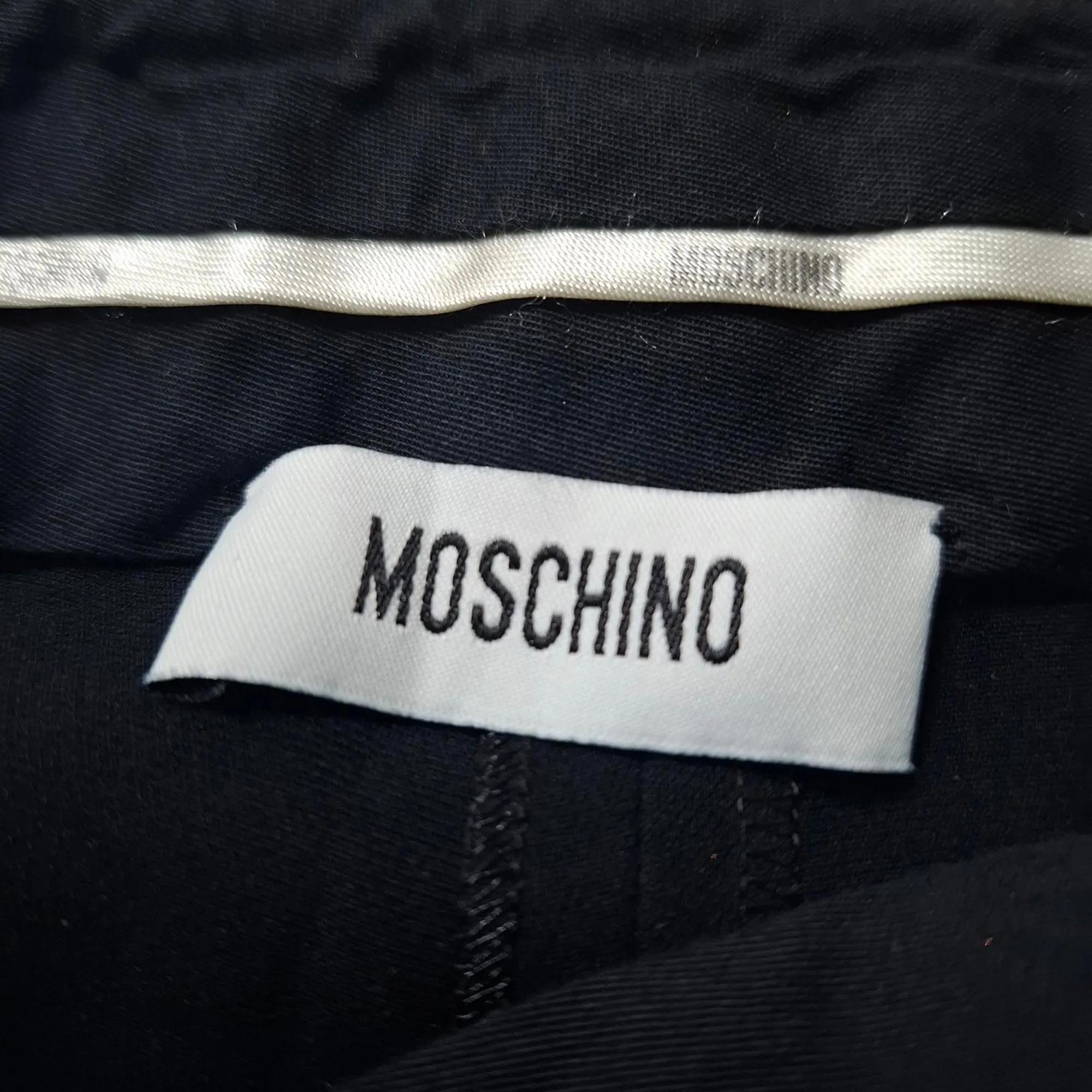 Moschino Wrap Skort in Black Viscose