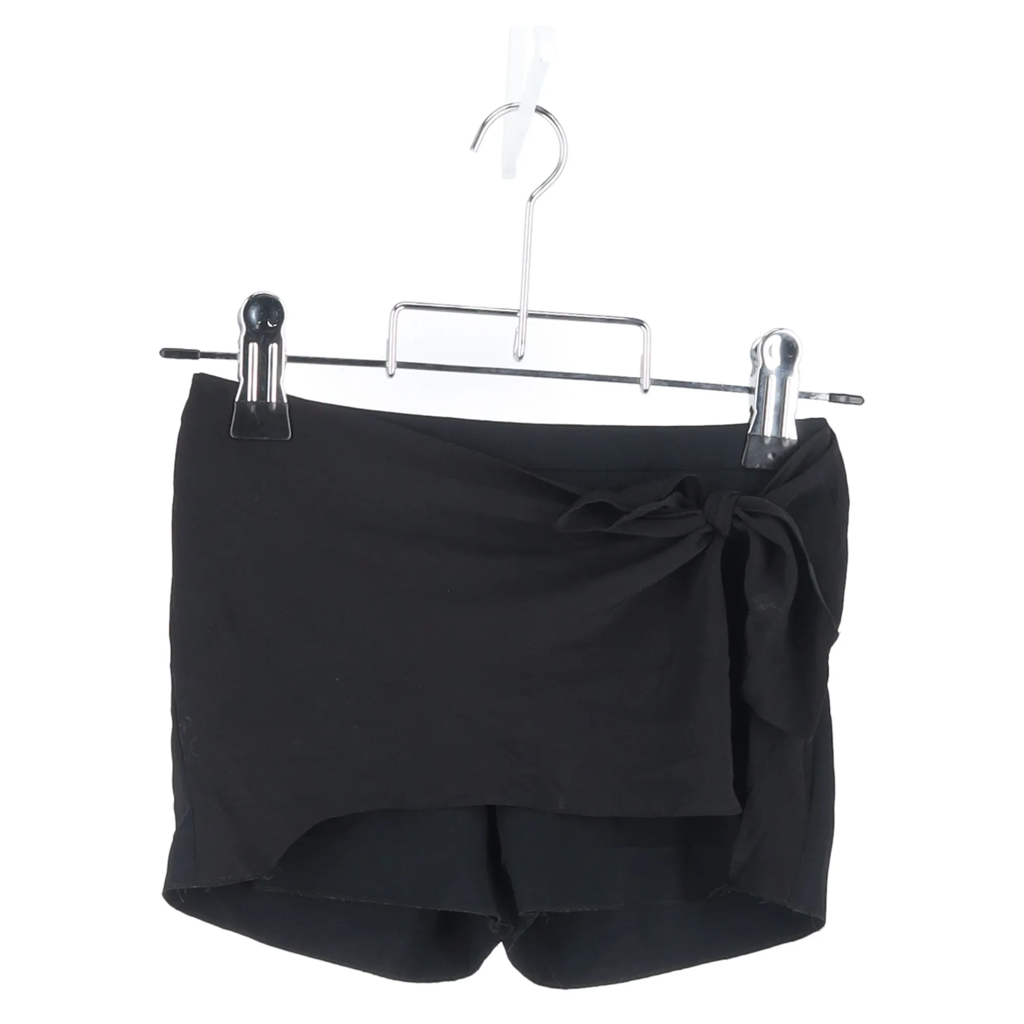 Moschino Wrap Skort in Black Viscose