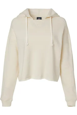 MV Sport Women´s Angel Fleece Crop Hooded Sweatshirt