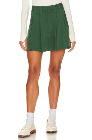 Pleats To Meet You Mini Skirt In Black Forest