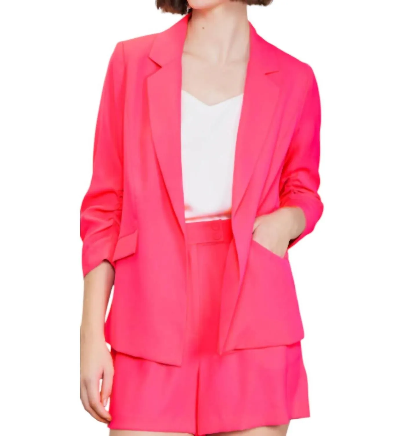 Pretty Blazer In Pink