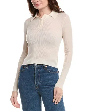 rag & bone Mandee Cashmere Polo Sweater