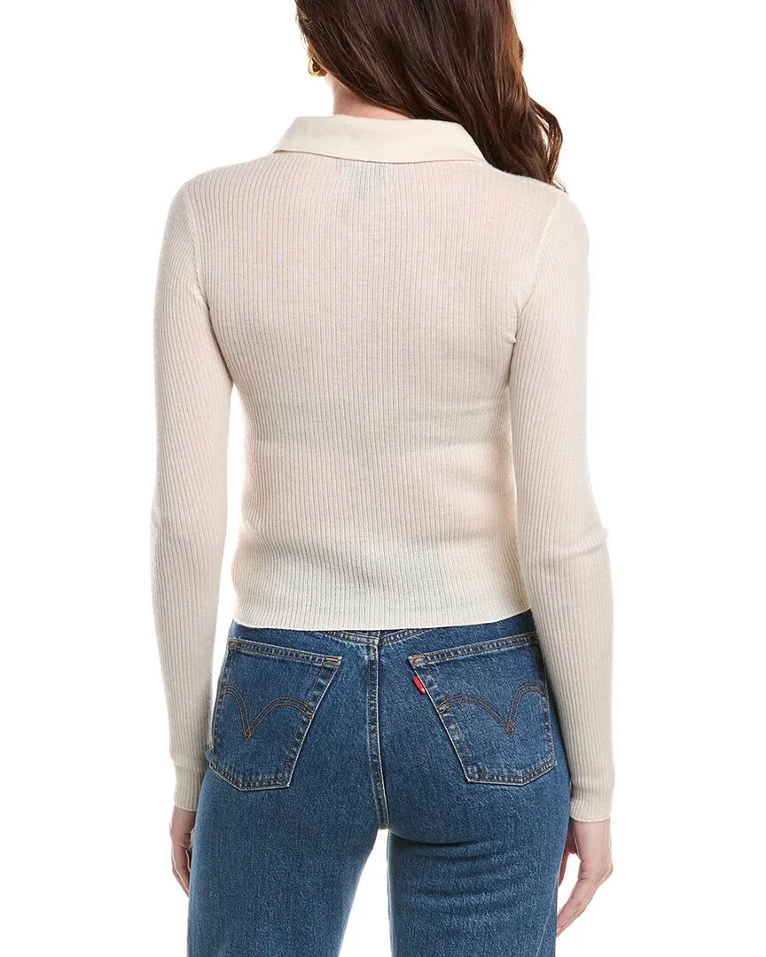 rag & bone Mandee Cashmere Polo Sweater
