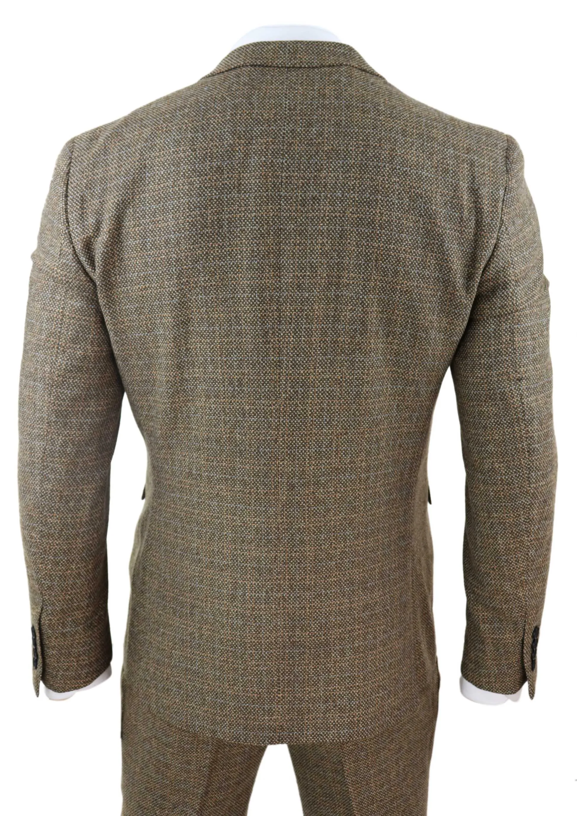 Ralph 3 Piece Suit Tweed Check Vintage