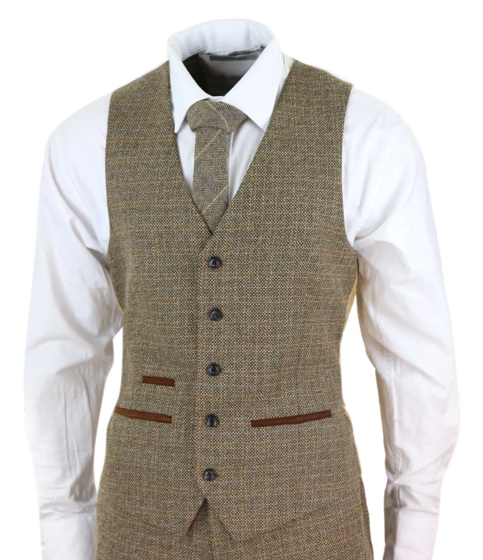 Ralph 3 Piece Suit Tweed Check Vintage