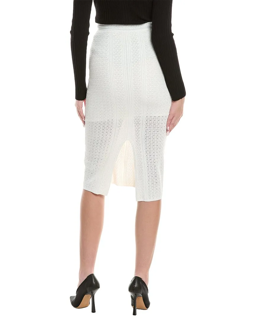 Reiss Judy Knitted Crochet Skirt